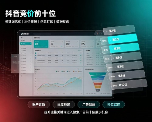 揭东抖音搜索竞价